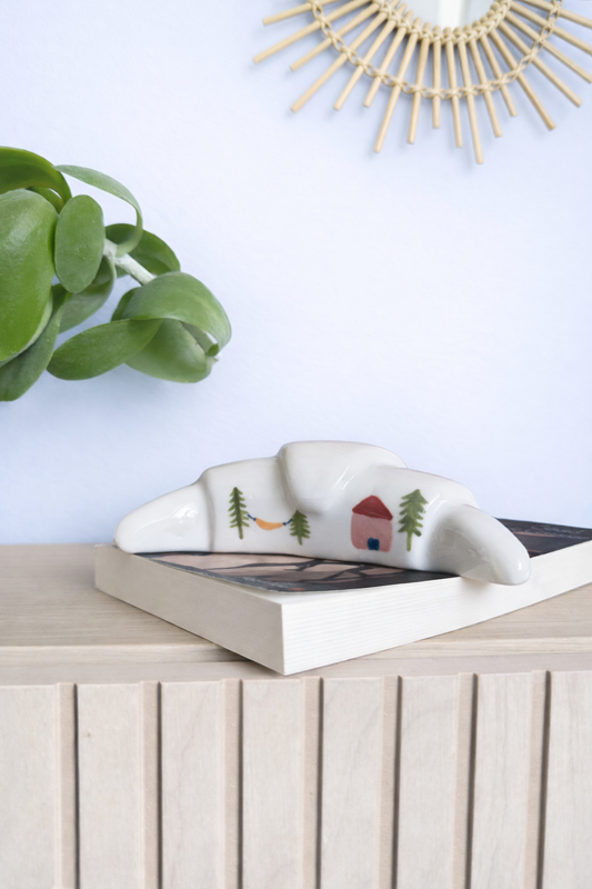 Croissant en céramique - Camping