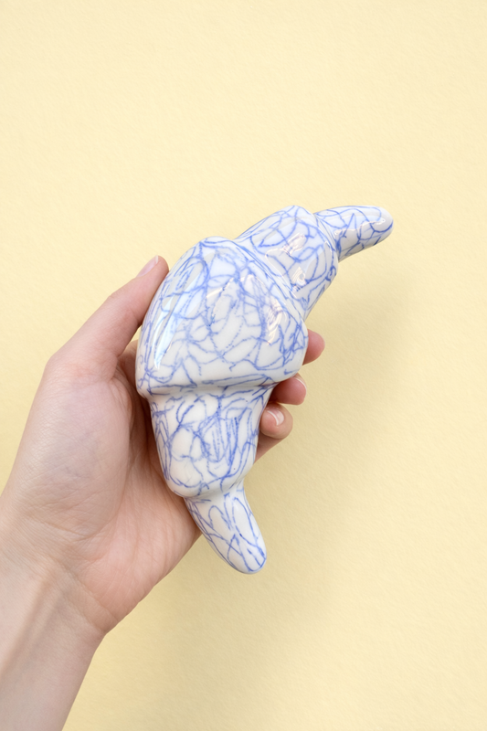 Croissant en céramique - Gribouillis